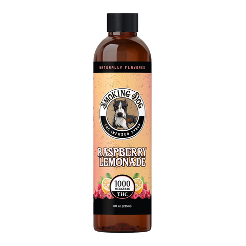 DELTA 9 SYRUP SMOKING DOG 1000mg  - (11 Flavors)
