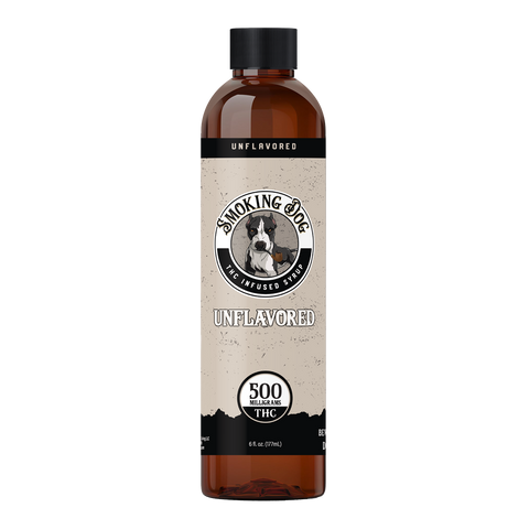 DELTA 9 SYRUP SMOKING DOG 1000mg  - (11 Flavors)