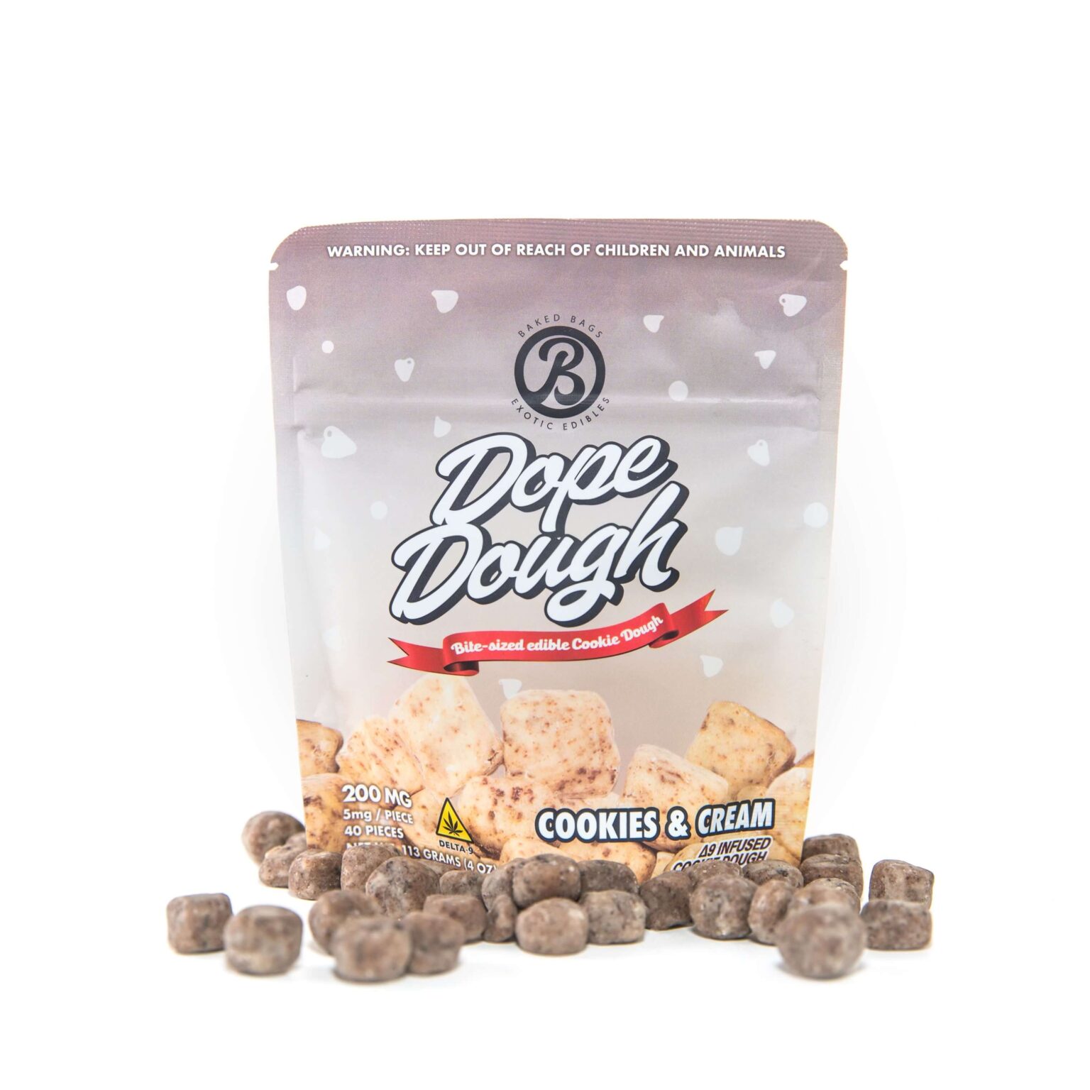 DELTA 8 THC COOKIE DOUGH EDIBLES – 1000MG (5 Flavors)