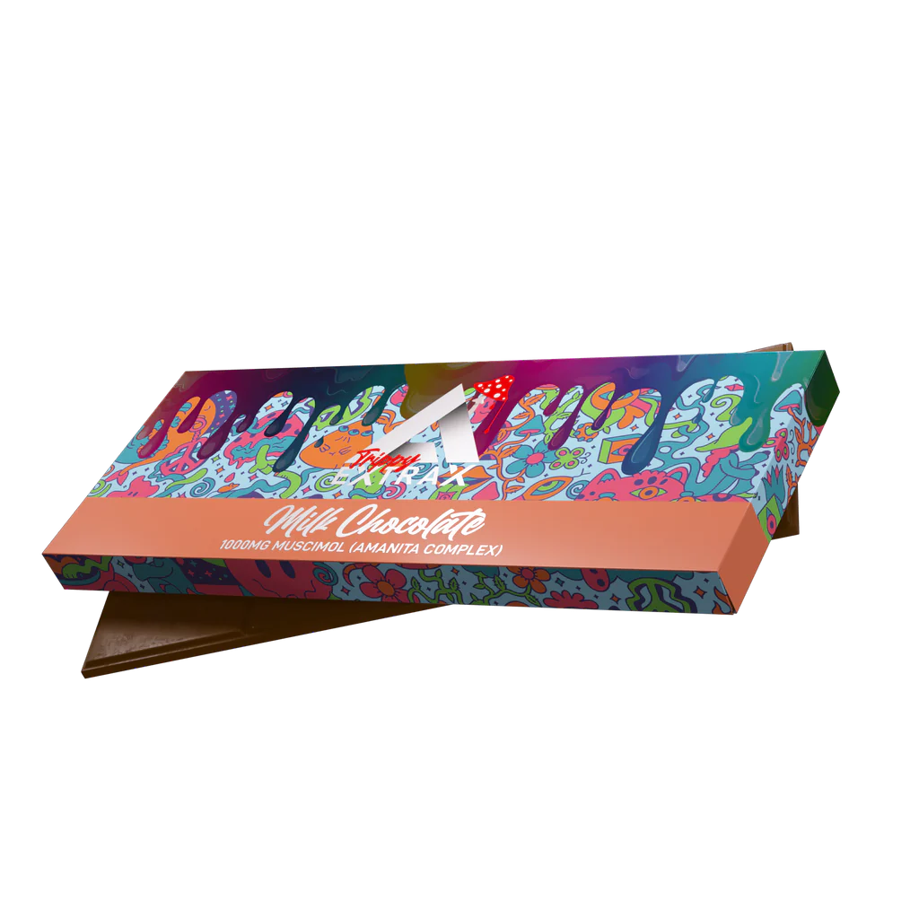 Amanita Mushroom Chocolate 1000mg - Trippy Extrax (3 Flavors)