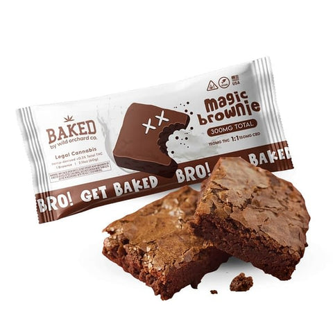 Baked Delta-9 Magic Brownie - 300mg