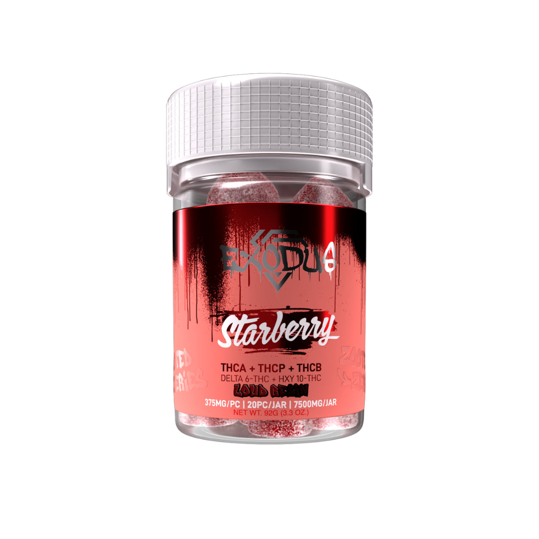 Exodus 7500mg Gummies (5 Flavors)