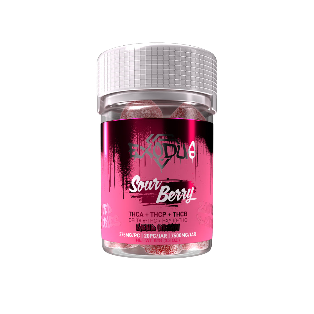 Exodus 7500mg Gummies (5 Flavors)