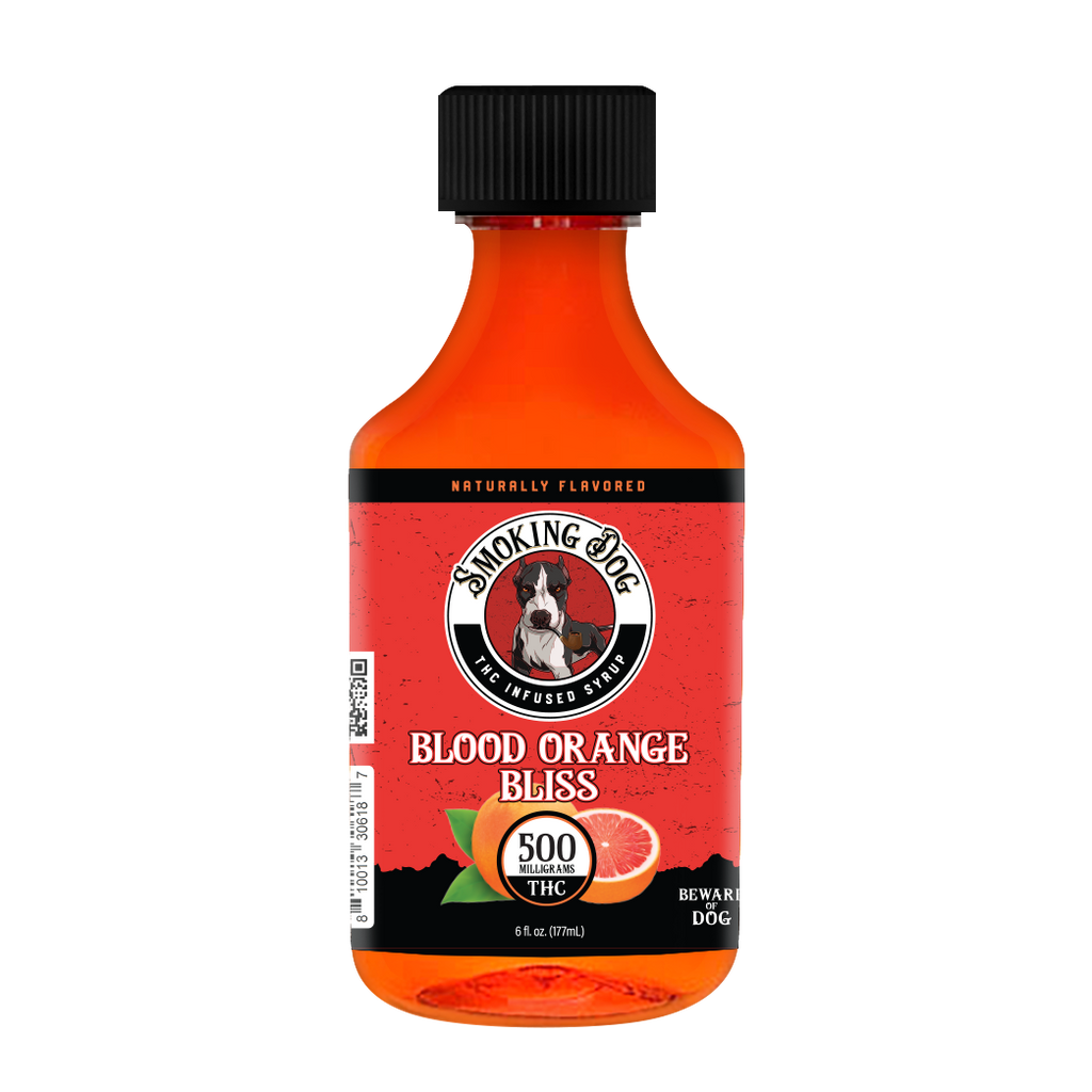 DELTA 9 SYRUP SMOKING DOG - 500MG THC (8 Flavors)