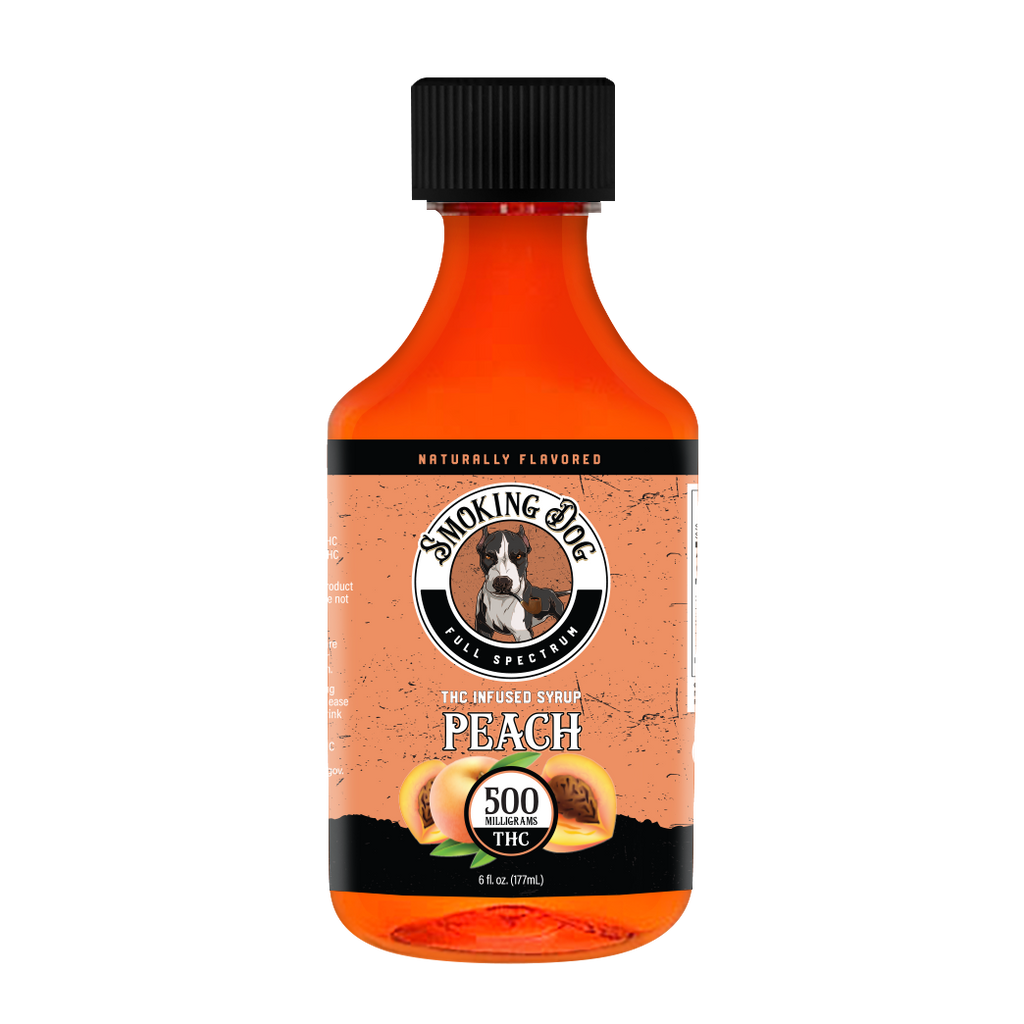 DELTA 9 SYRUP SMOKING DOG - 500MG THC (8 Flavors)