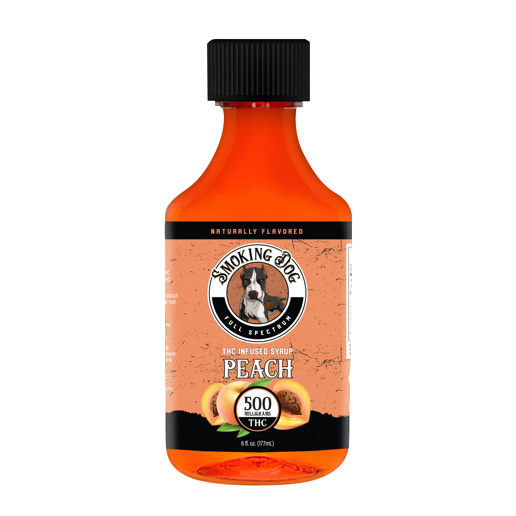 DELTA 9 SYRUP SMOKING DOG - 500MG THC (8 Flavors)