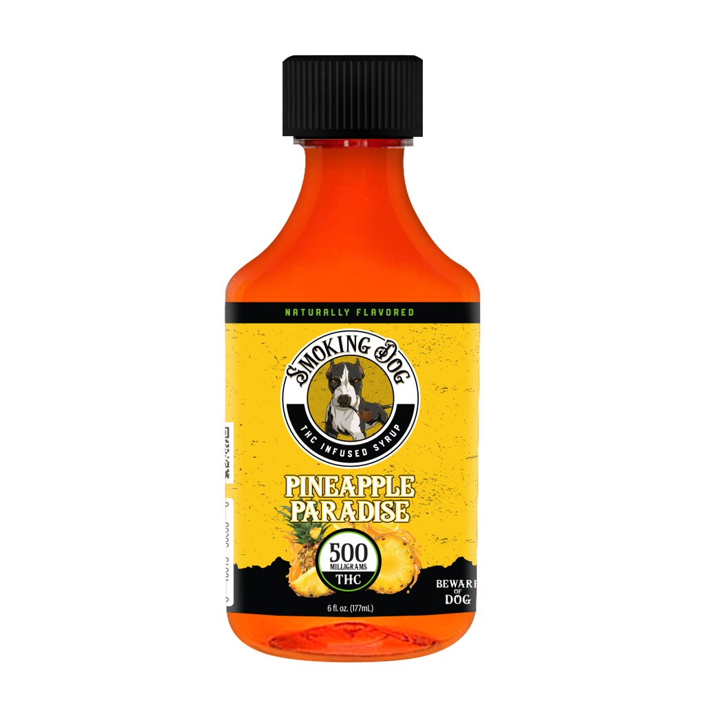 DELTA 9 SYRUP SMOKING DOG - 500MG THC (8 Flavors)