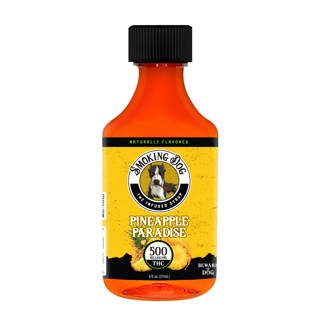 DELTA 9 SYRUP SMOKING DOG - 500MG THC (8 Flavors)