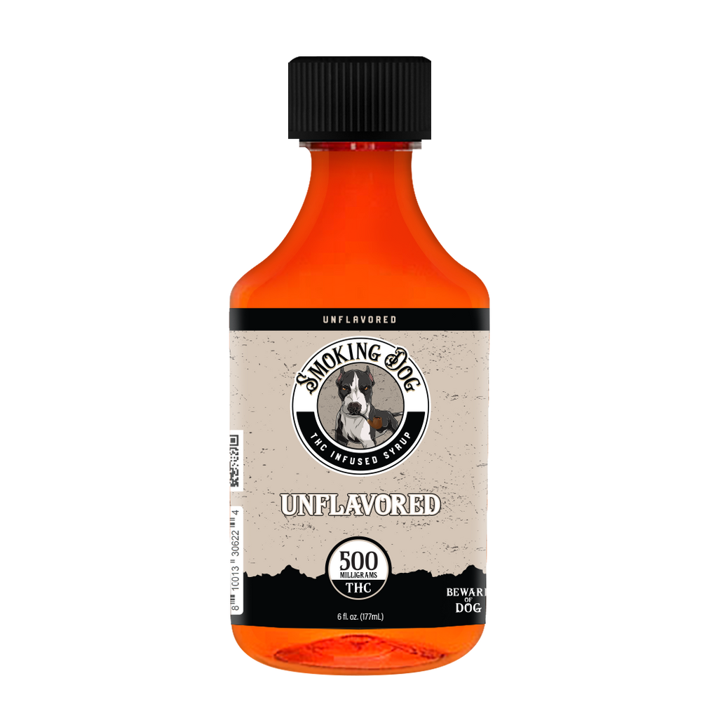 DELTA 9 SYRUP SMOKING DOG - 500MG THC (8 Flavors)