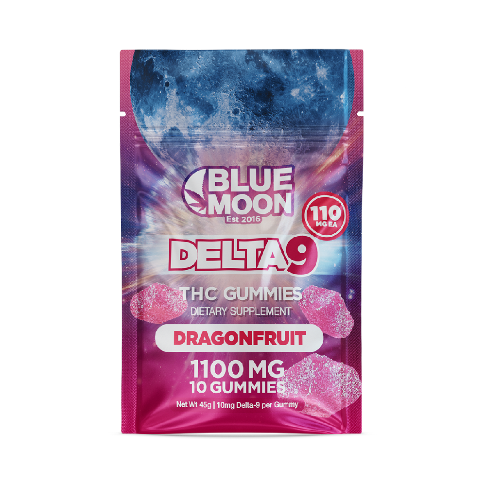 Delta 9 Blue Moon Gummies 100mg (4 Flavors)