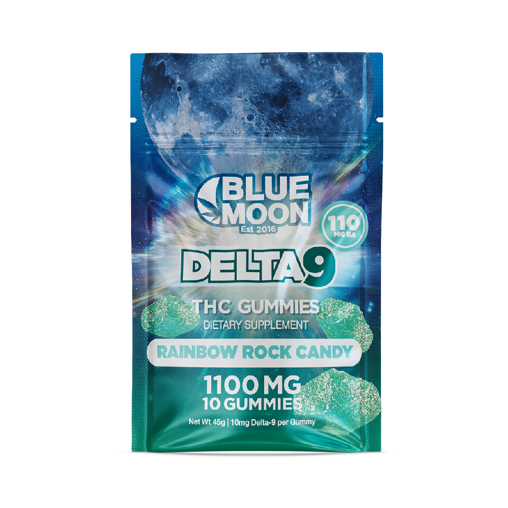 Delta 9 Blue Moon Gummies 100mg (4 Flavors)