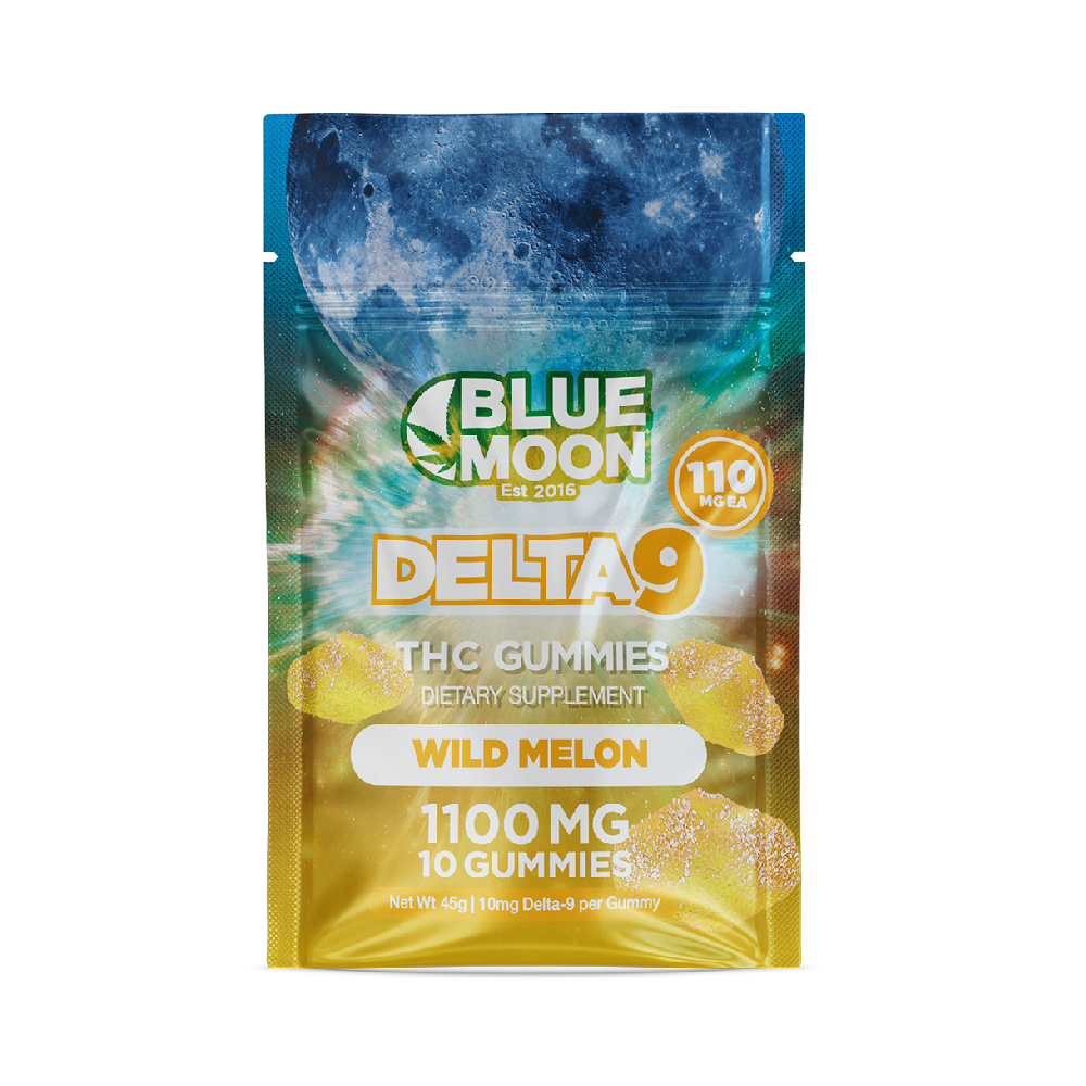 Delta 9 Blue Moon Gummies 100mg (4 Flavors)
