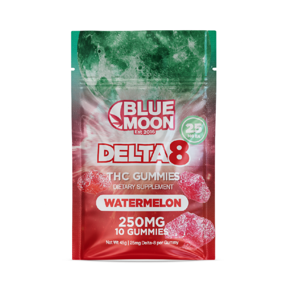 Delta 8 Blue Moon Gummies 250mg/ 100mg - (3 Flavors)