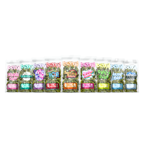 High Potency THCA Flower 8G (9 Strains)