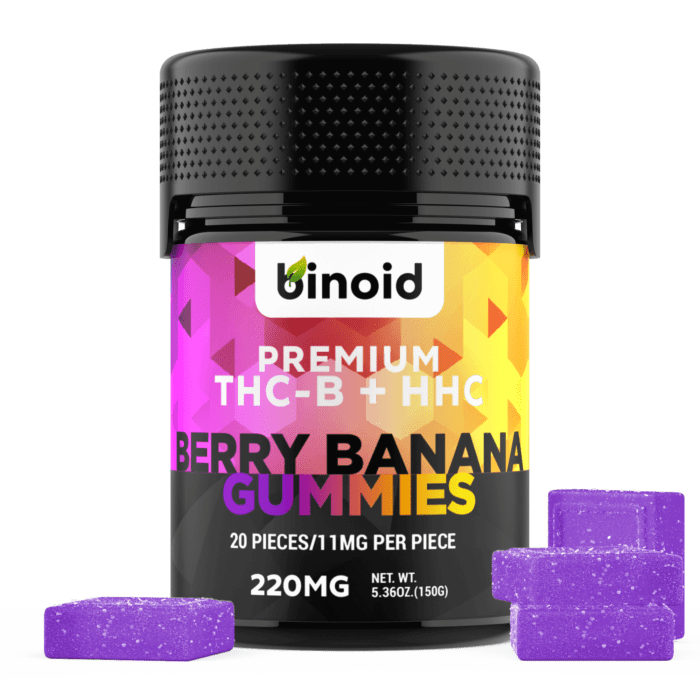 THC-B + HHC Gummies (4 Flavors)