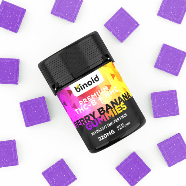 THC-B + HHC Gummies (4 Flavors)