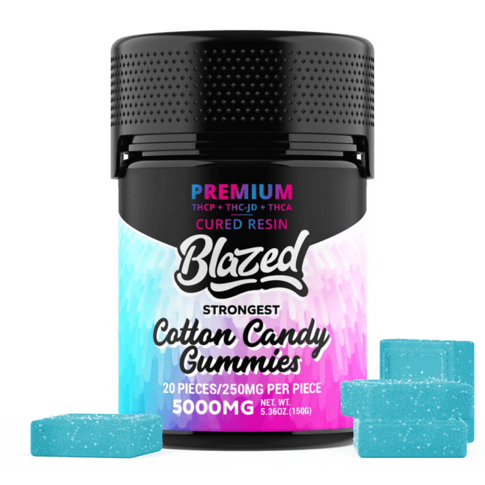 THCA + Delta 9P 5000MG Gummies – Blazed (4 Flavors)