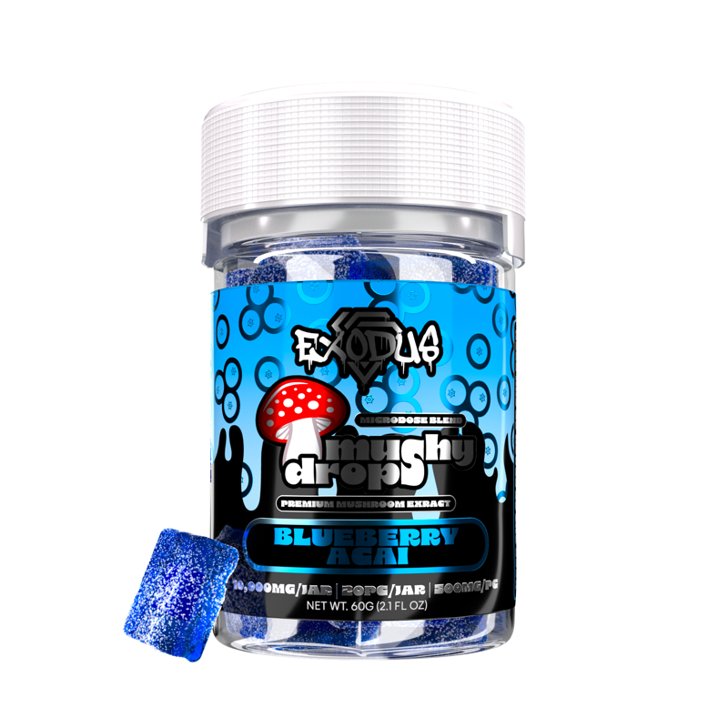 Exodus Mushroom Gummies 10,000mg (5 Flavors)