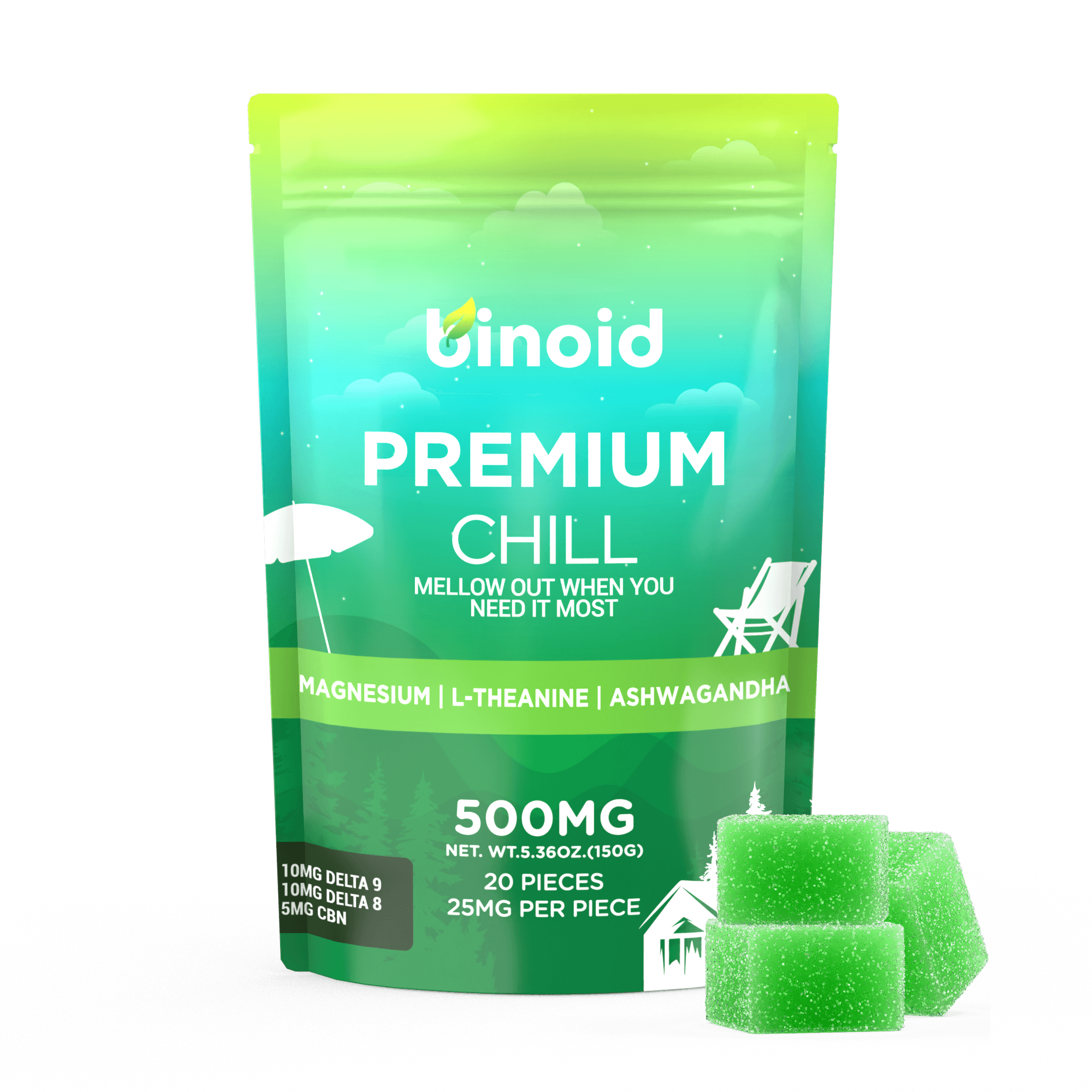 FUNCTIONAL THC GUMMIES ( Chill/ Night-Time/ Energize) (3 Flavors)