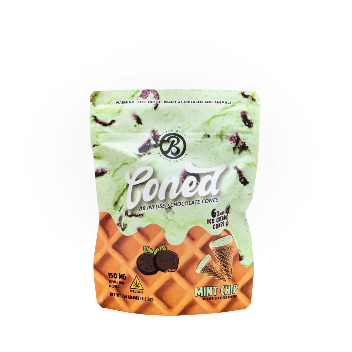 DELTA 9 THC CHOCOLATE CONES – 150MG (5 Flavors)