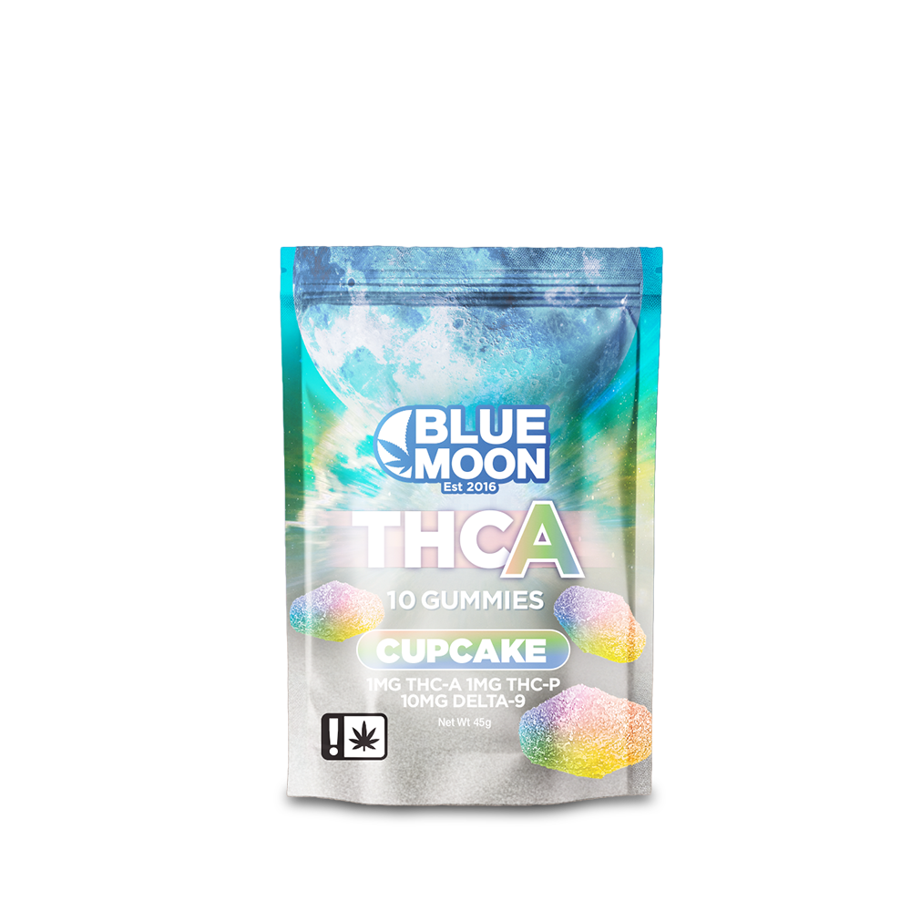 THC-A Blue Moon Gummies 10mg (2 Flavors)