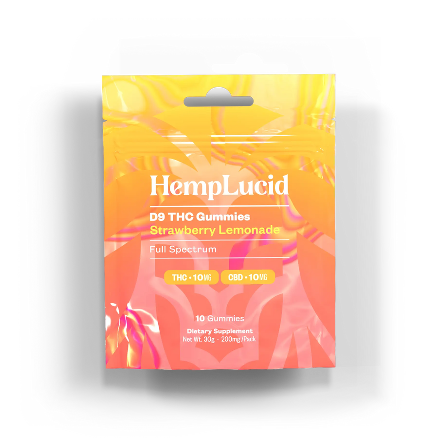Delta 9 THC Gummies - HempLucid (5 Flavors)
