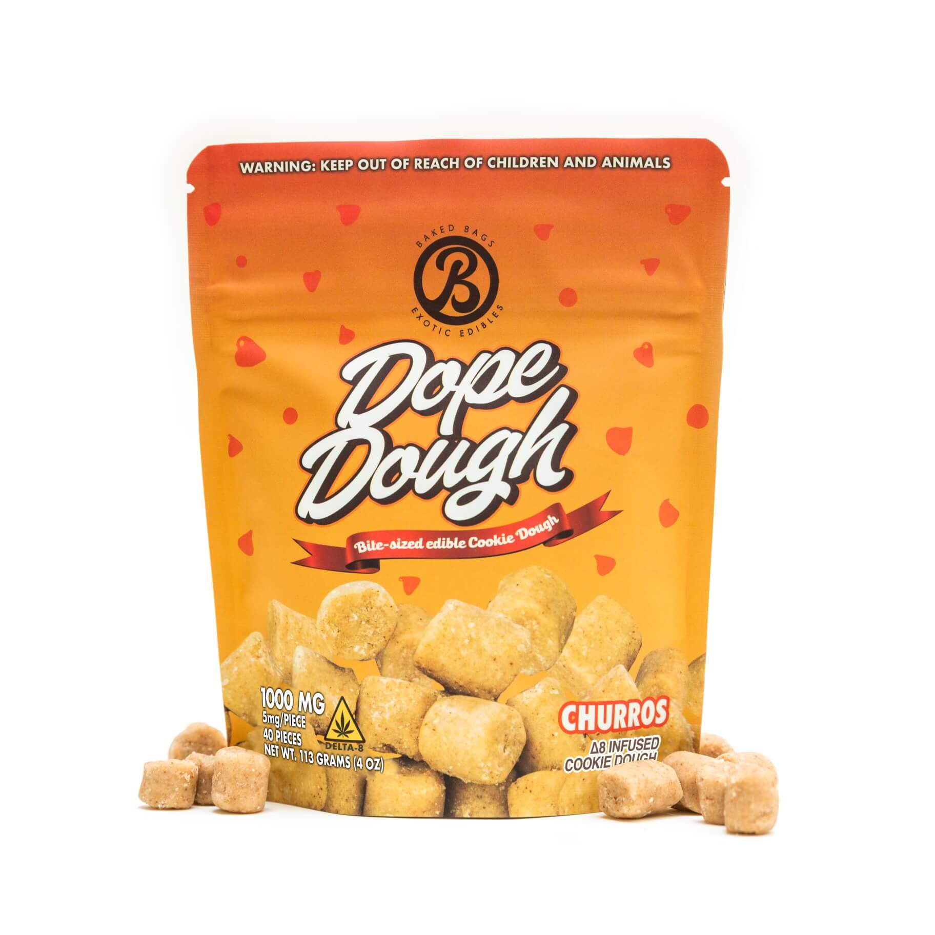 DELTA 8 THC COOKIE DOUGH EDIBLES – 1000MG (5 Flavors)