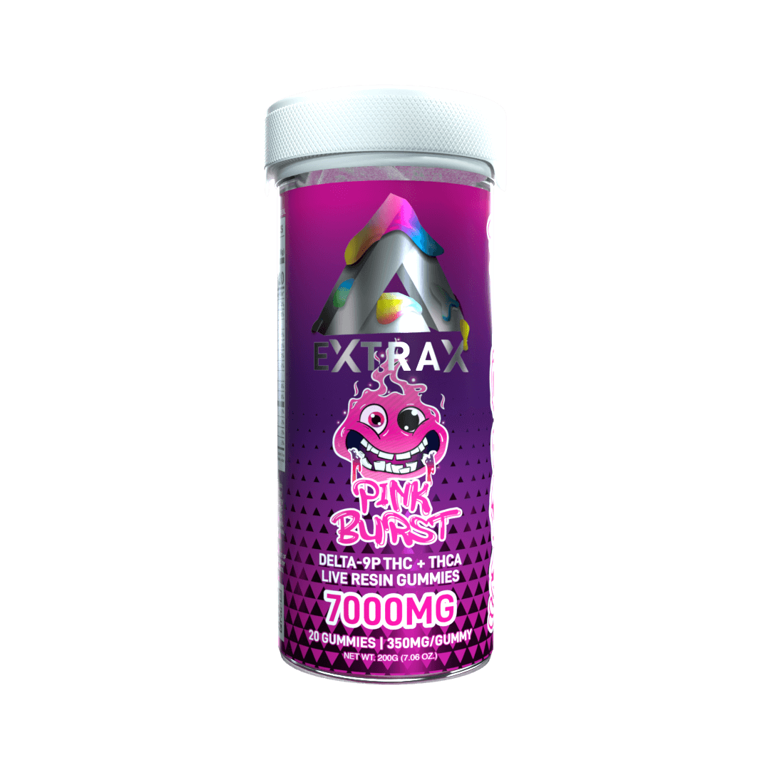 DELTA 9P ADIOS GUMMIES 7000MG – DELTA EXTRAX (8 Flavors)