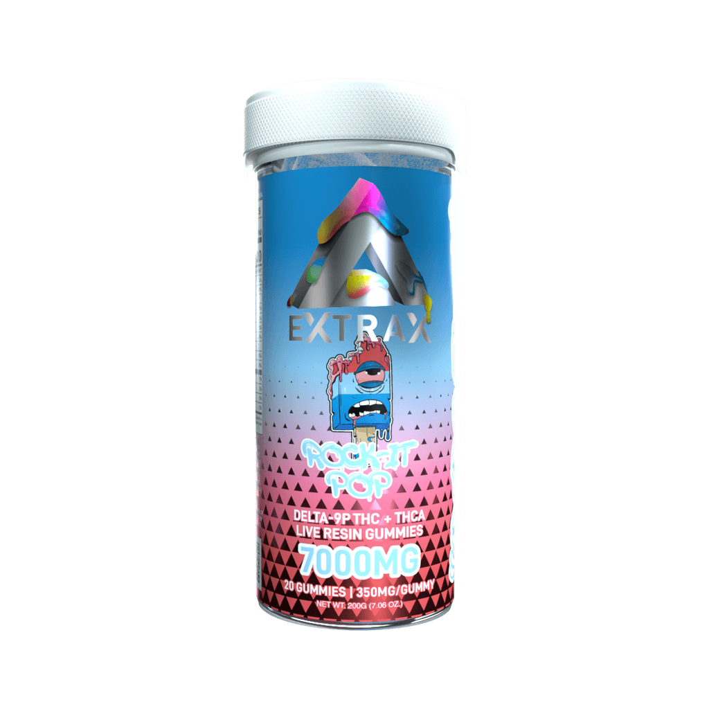 DELTA 9P ADIOS GUMMIES 7000MG – DELTA EXTRAX (8 Flavors)