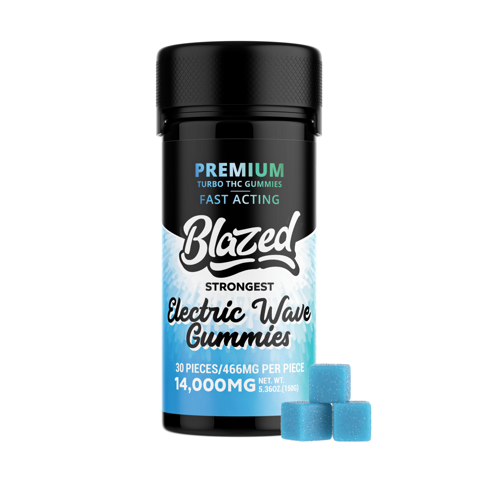 14,000MG Turbo THC Gummies – Blazed (4 Flavors)