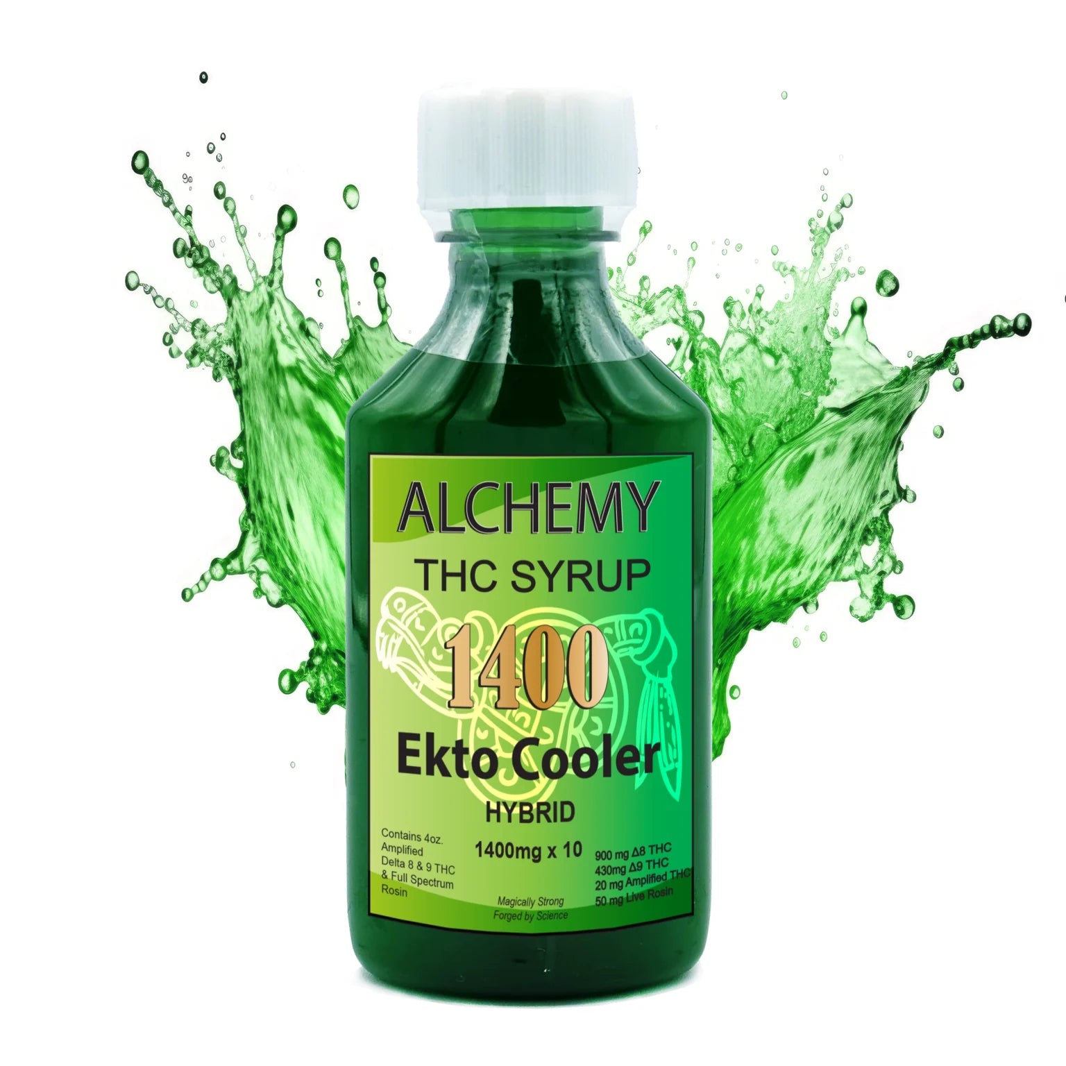 Alchemy THC Syrup – "Ekto Cooler"  - 1400mg
