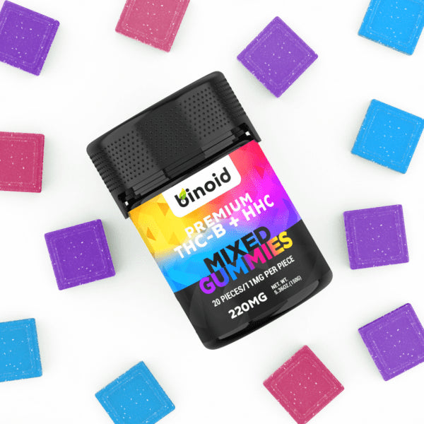 THC-B + HHC Gummies (4 Flavors)