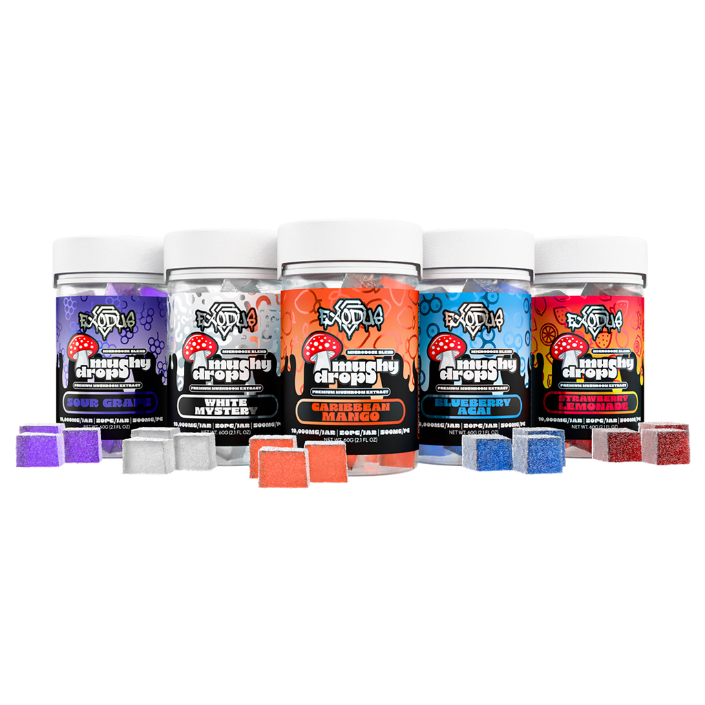 Exodus Mushroom Gummies 10,000mg (5 Flavors)