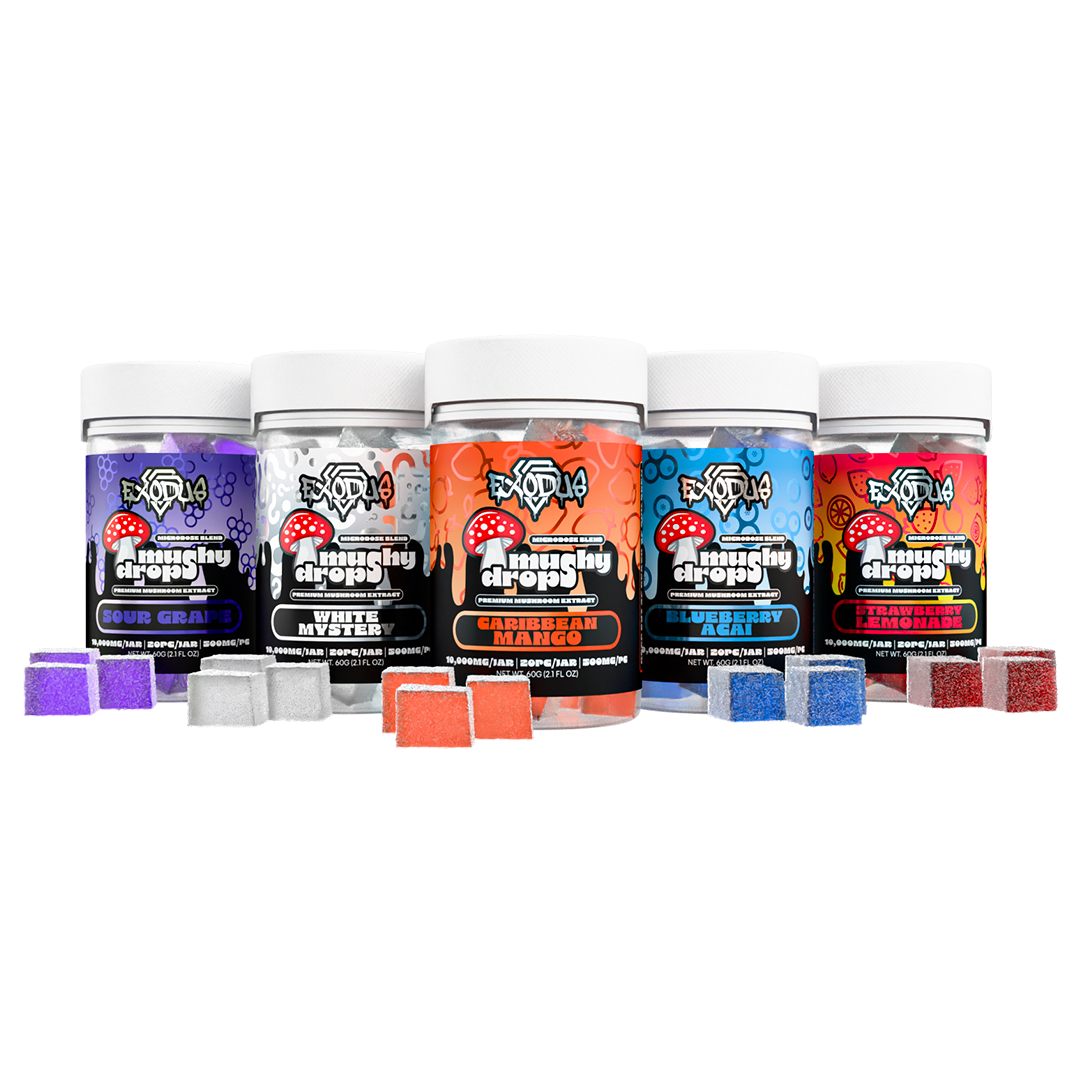 Exodus Mushroom Gummies 10,000mg (5 Flavors)