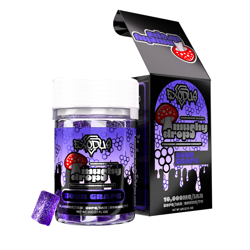 Exodus Mushroom Gummies 10,000mg (5 Flavors)