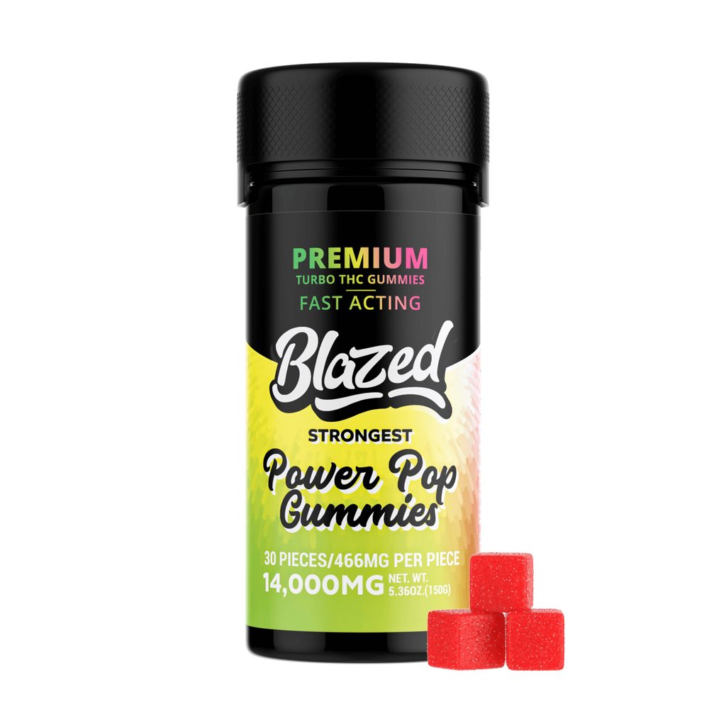 14,000MG Turbo THC Gummies – Blazed (4 Flavors)