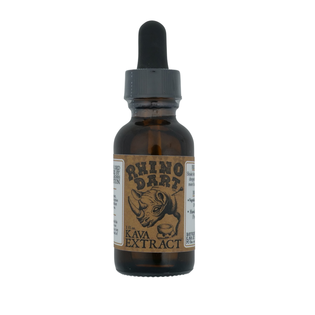 Rhino Dart Kava Extract | Stress Reduction, Relaxation & Mood Boosting Drops