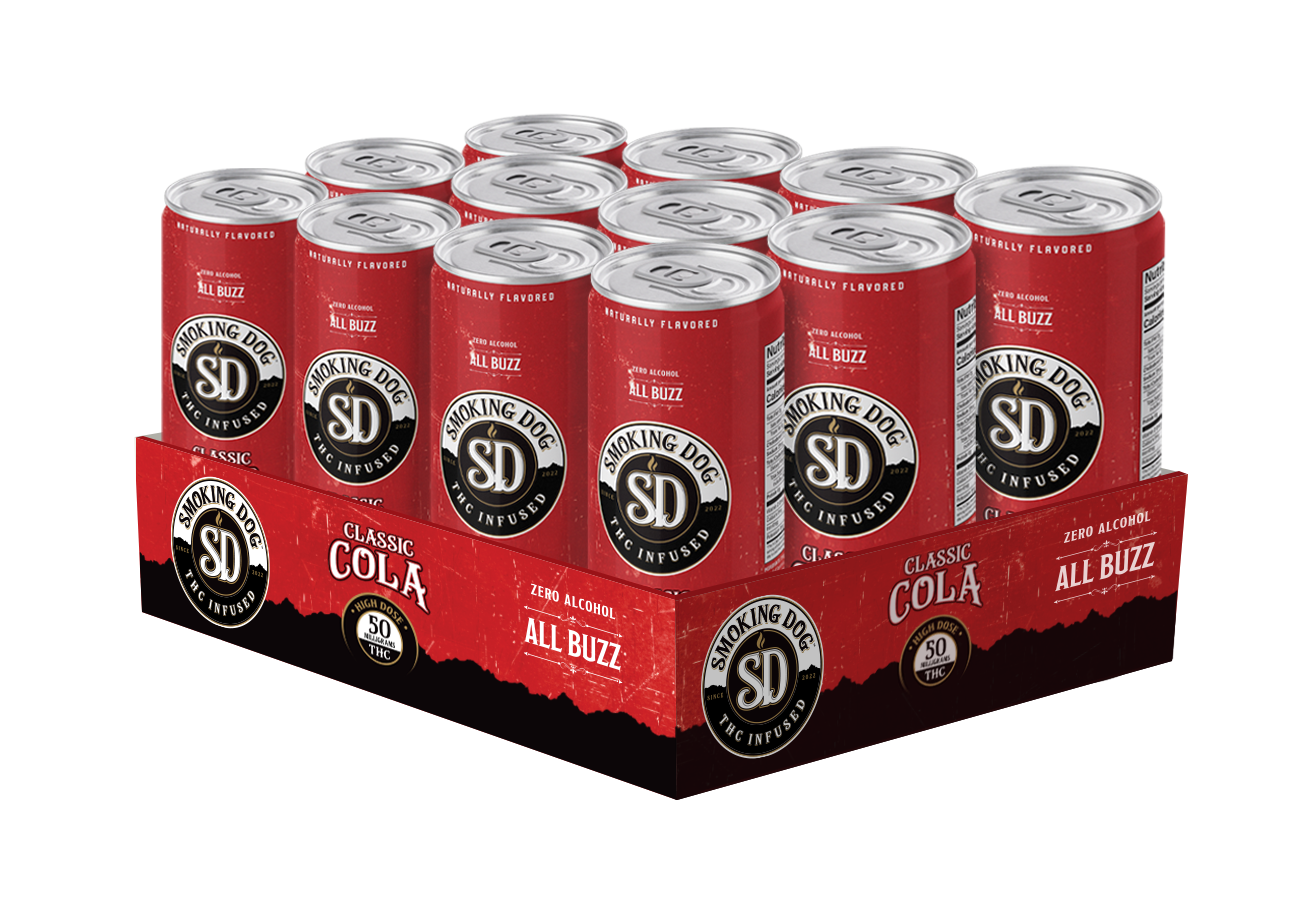 Smoking Dog D9 Seltzer - 12 Pack (8 Flavors)
