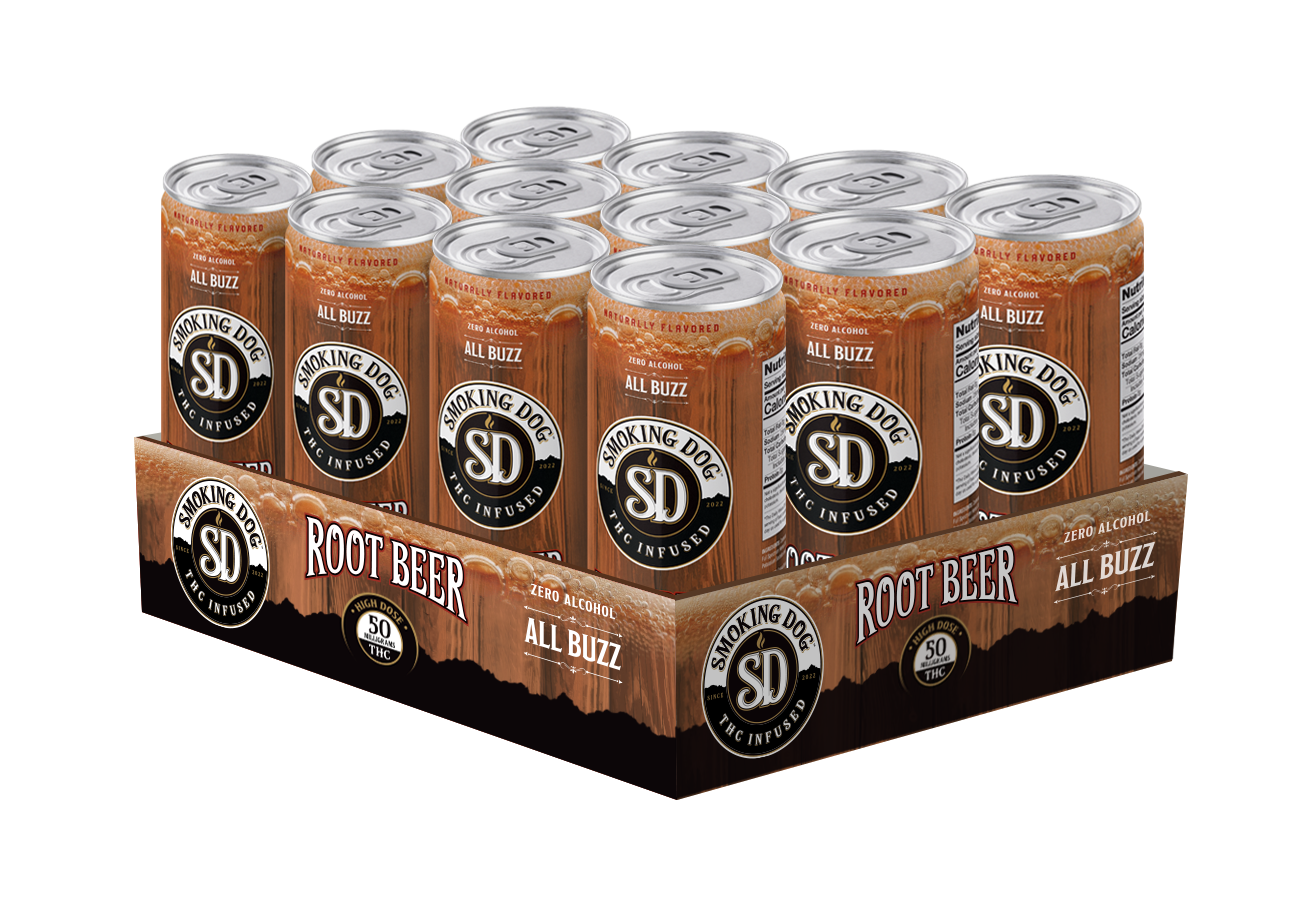 Smoking Dog D9 Seltzer - 12 Pack (8 Flavors)