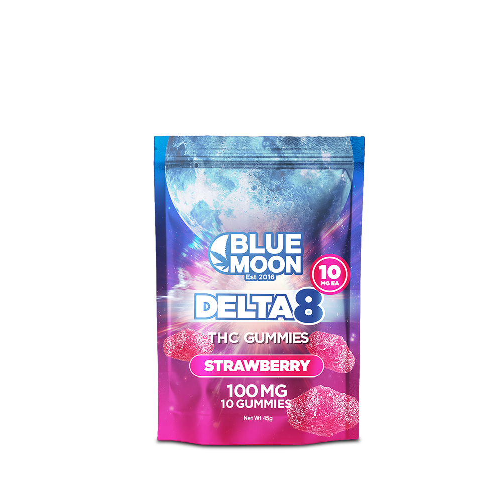 Delta 8 Blue Moon Gummies 250mg/ 100mg - (3 Flavors)