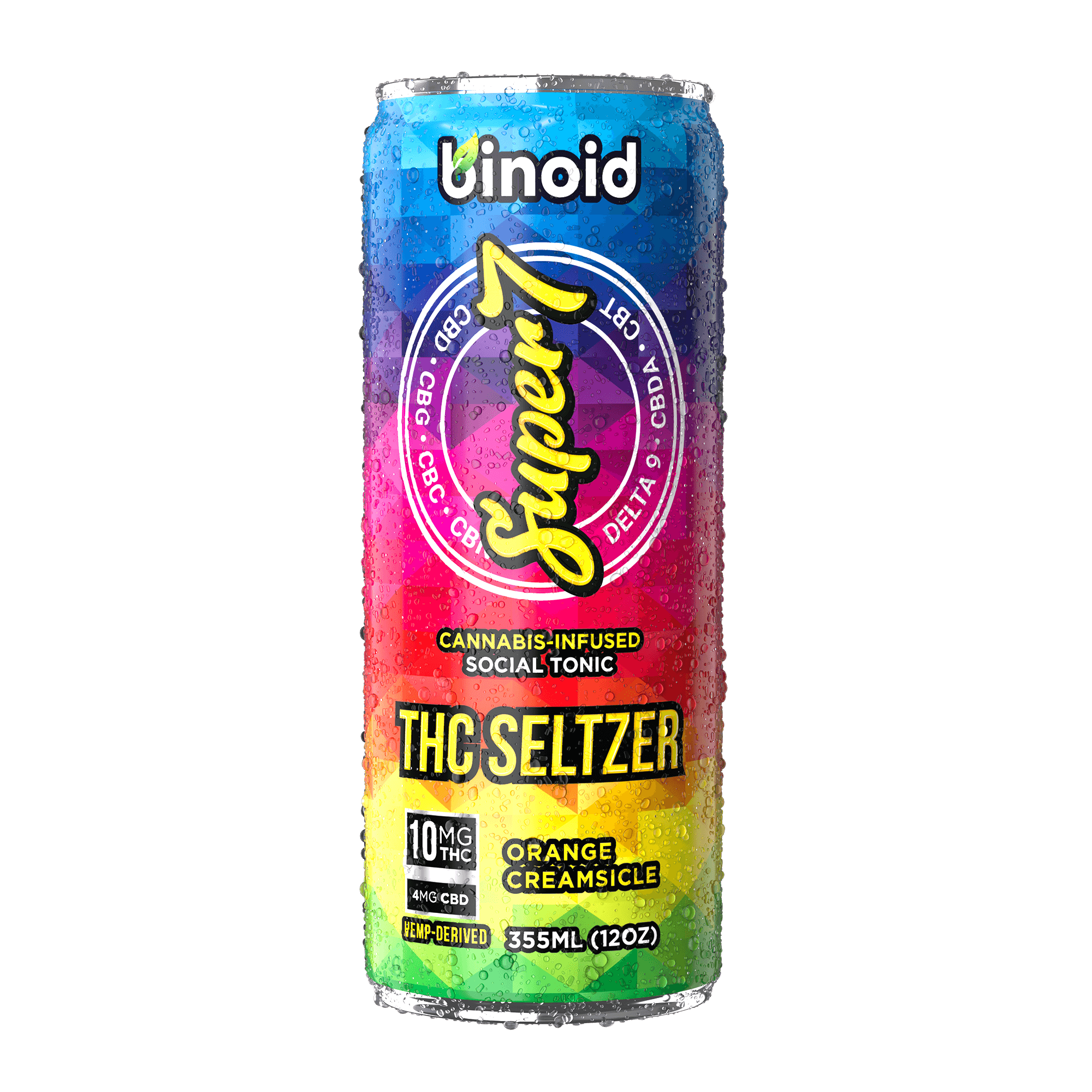 Super 7 THC Beverage – Orange Creamsicle (4 Pack)