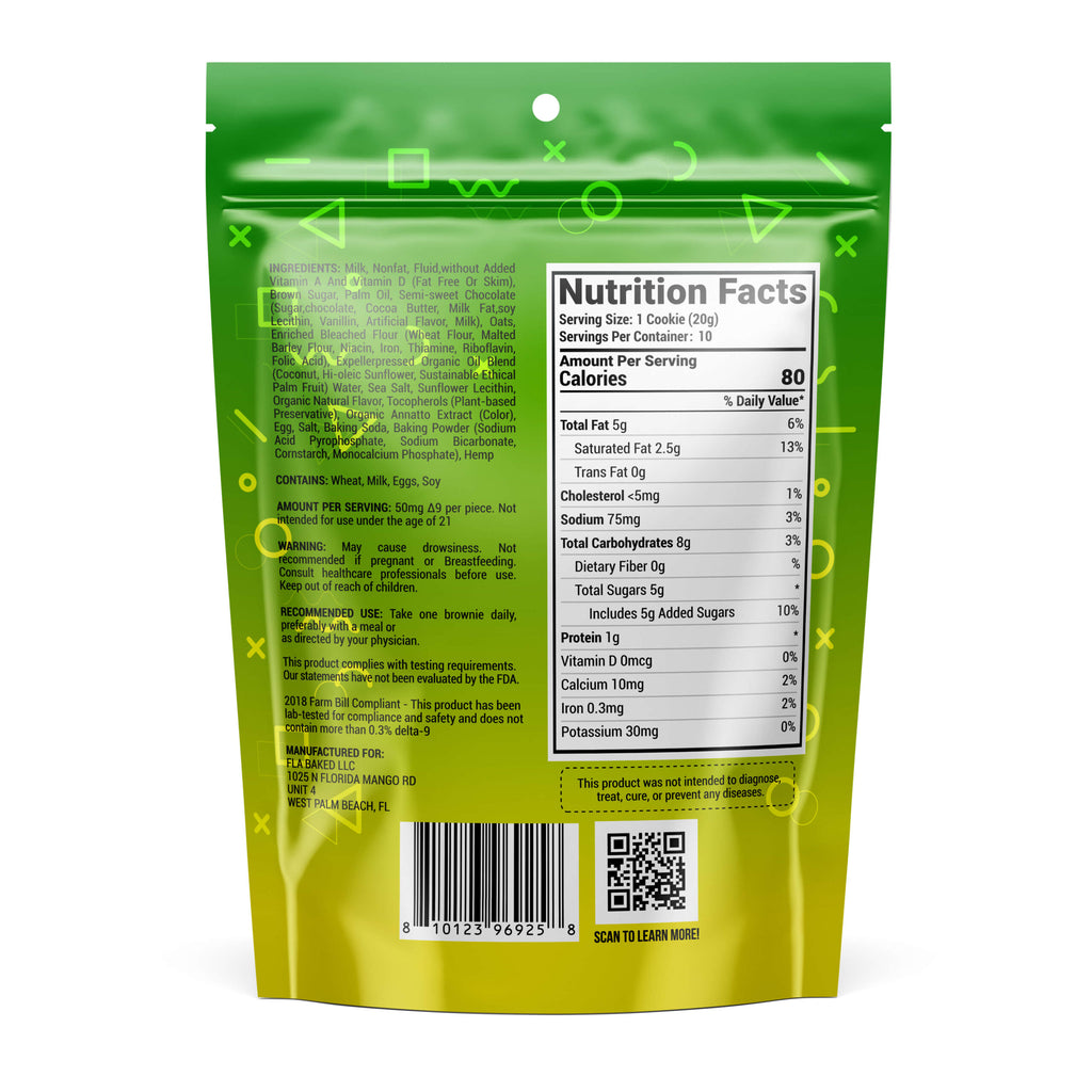 Delta 9 Mini Triple Chocolate Chunk Bites – 1000MG