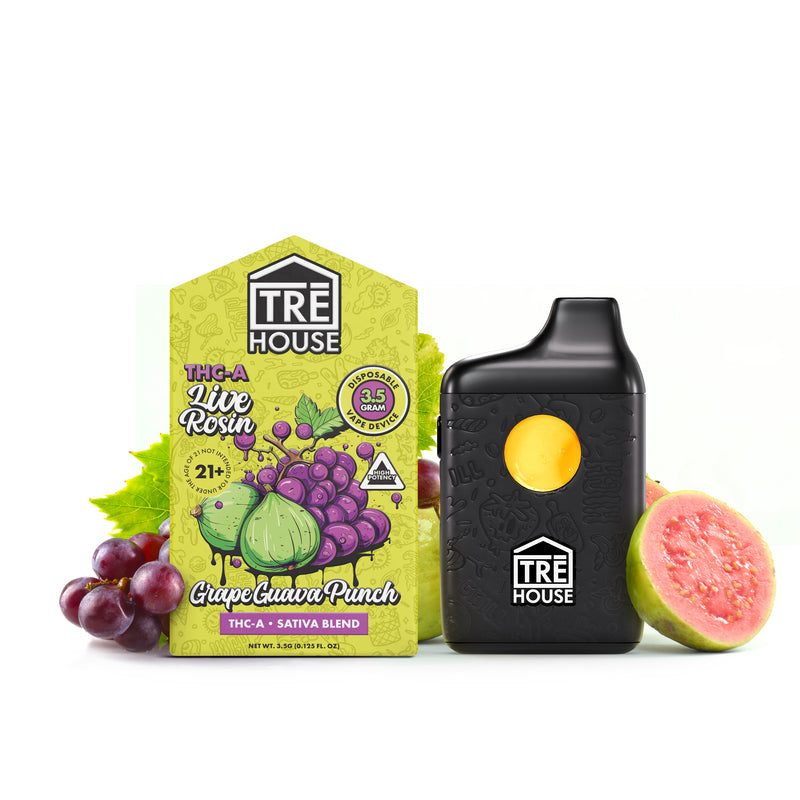 THCA Disposable Vape 3.5G – TreHouse (3 Flavors)