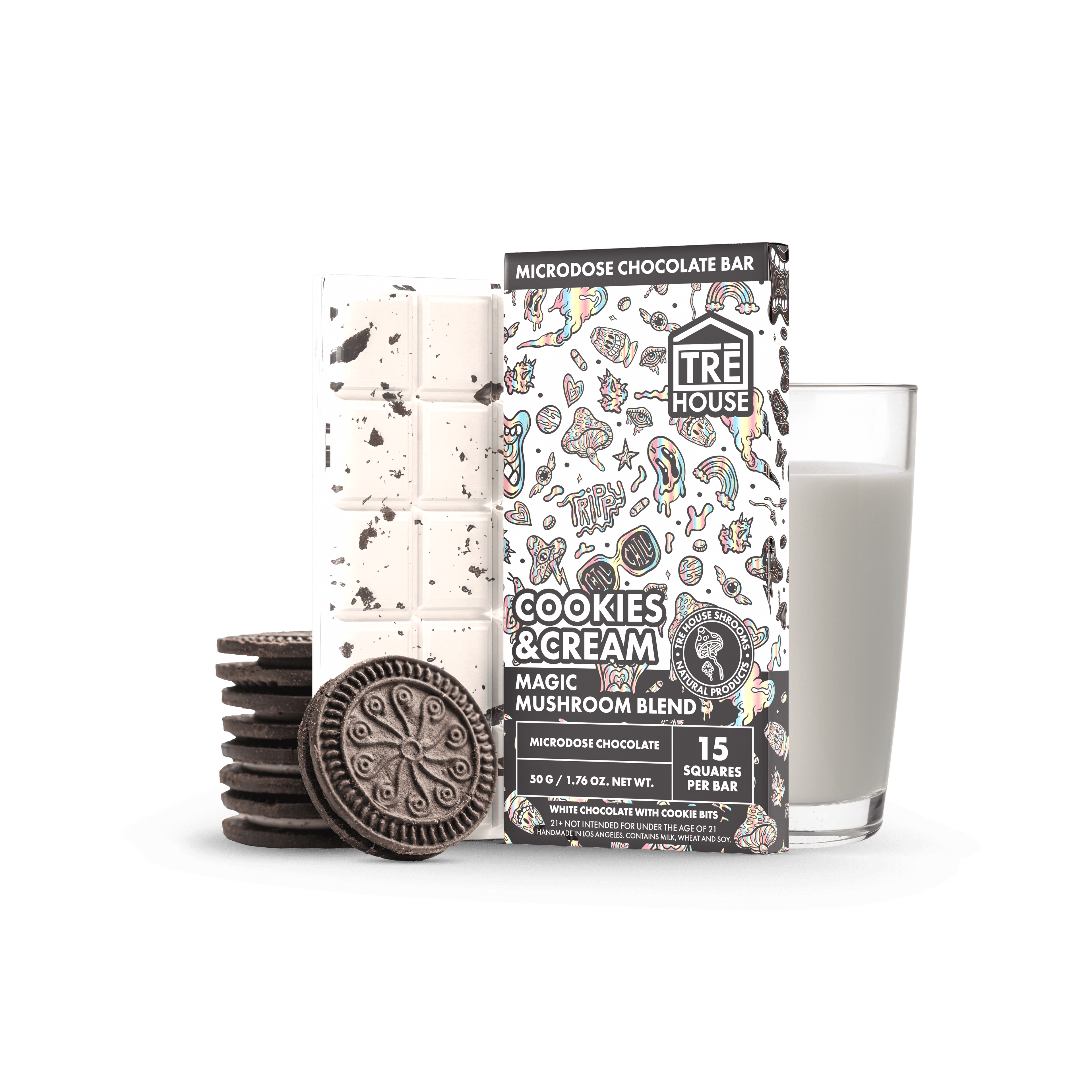 MUSHROOM CHOCOLATE – TREHOUSE (7 Flavors)