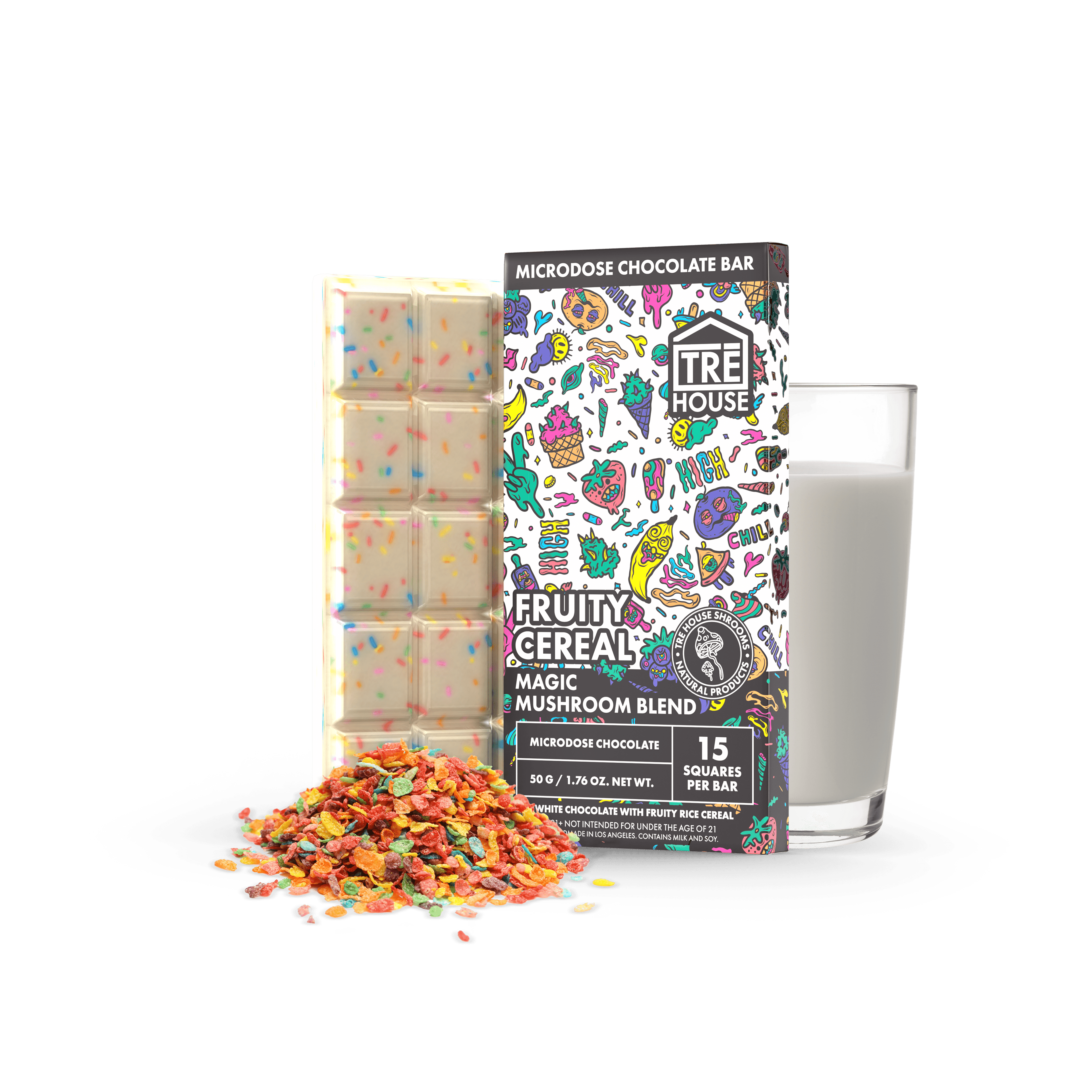 MUSHROOM CHOCOLATE – TREHOUSE (7 Flavors)
