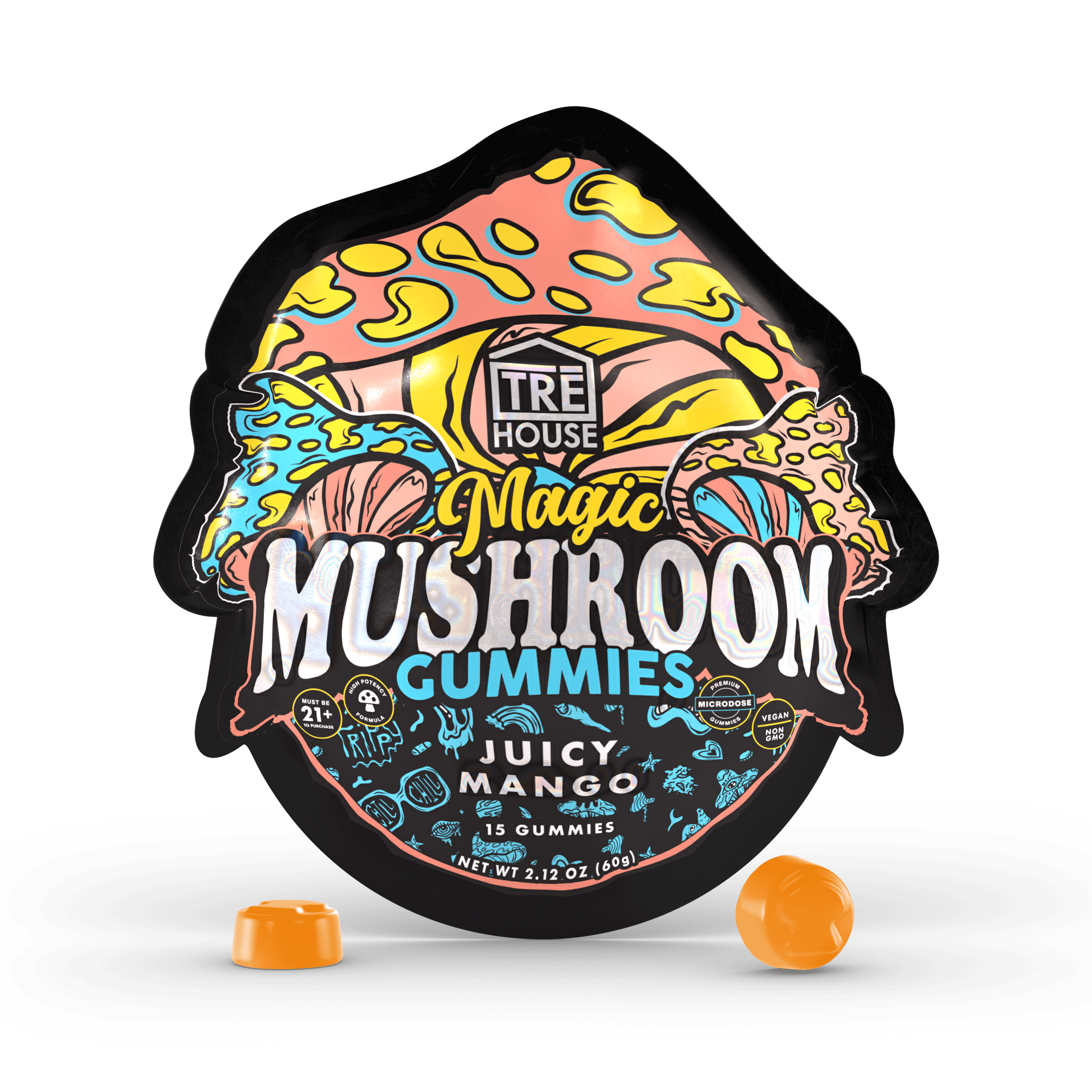 MUSHROOM GUMMIES – TREHOUSE (6 Flavors)