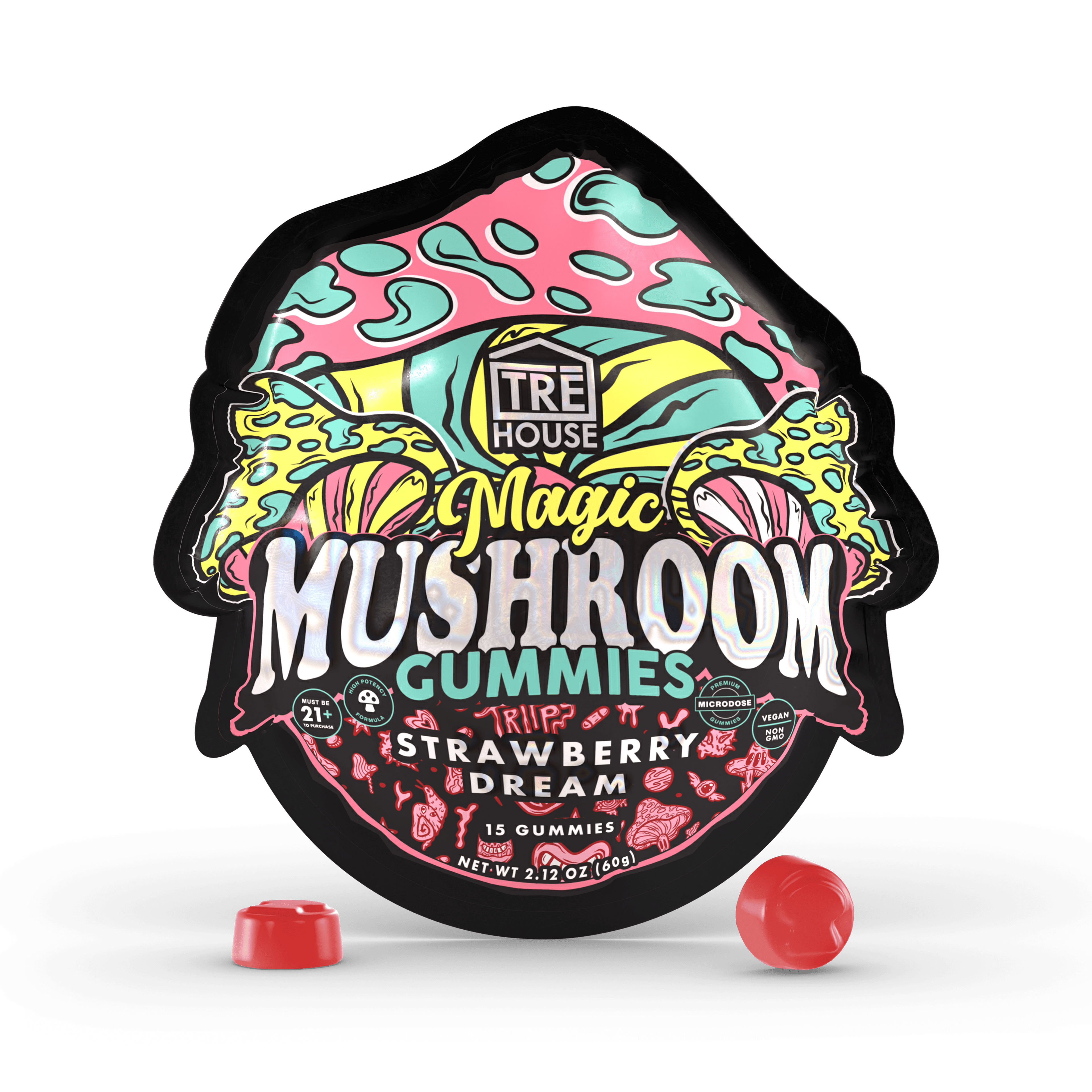 MUSHROOM GUMMIES – TREHOUSE (6 Flavors)