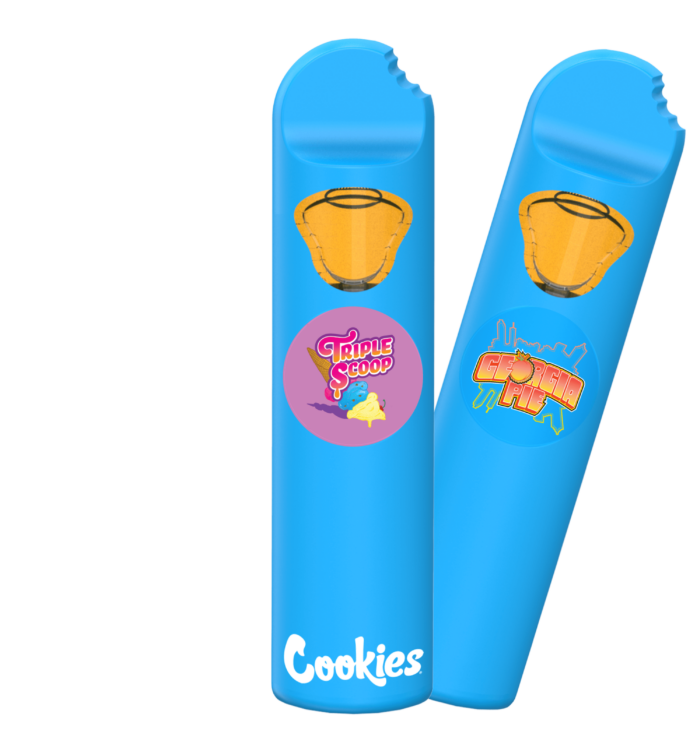 2 Gram Dual Chamber Vapes – Cookies (5 Flavors)