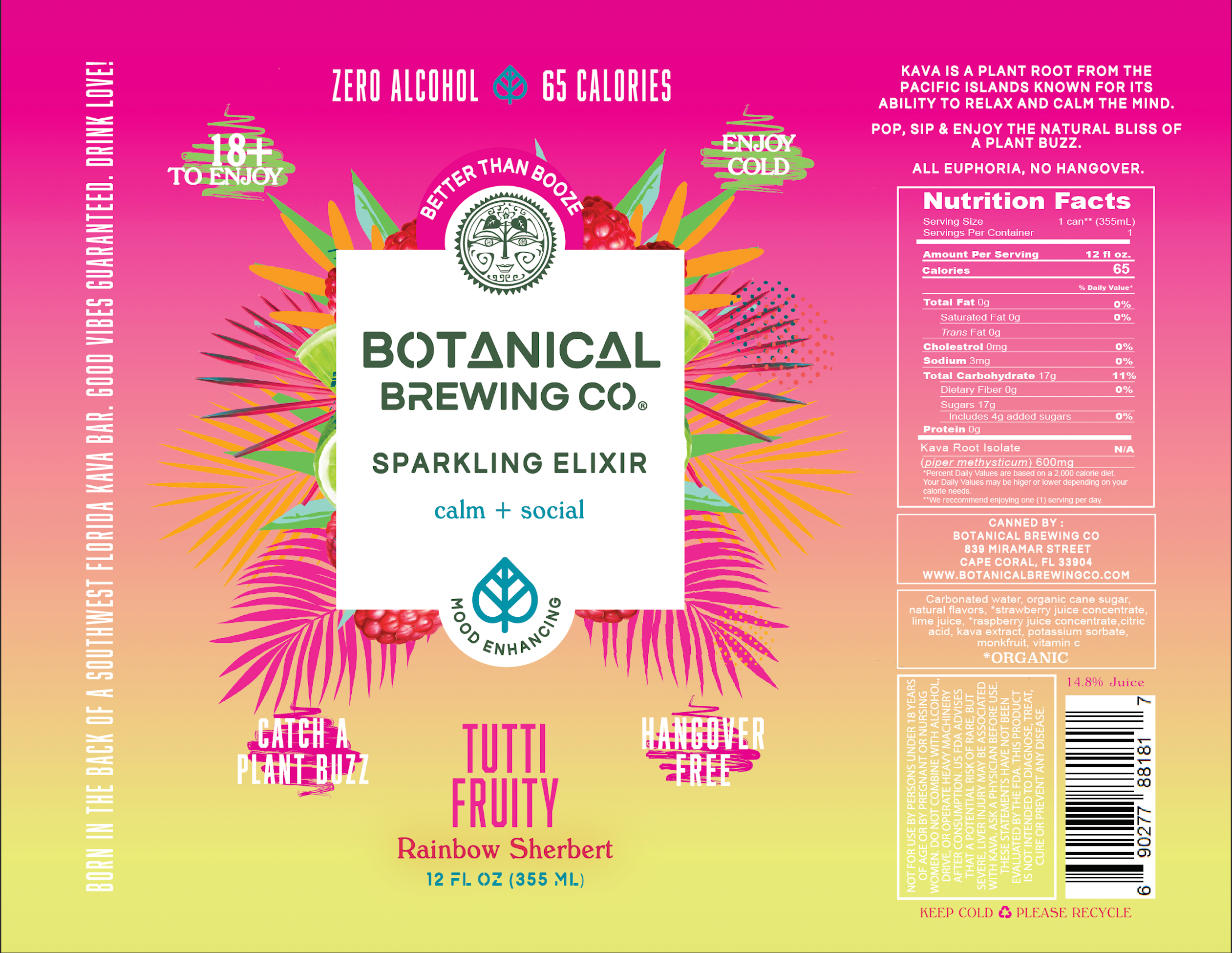 Kava Tutti Frutti (4 Pack)