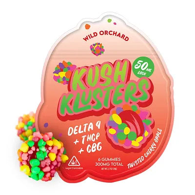 Kush Klusters D9 + THCp Gummies (5 Flavors)
